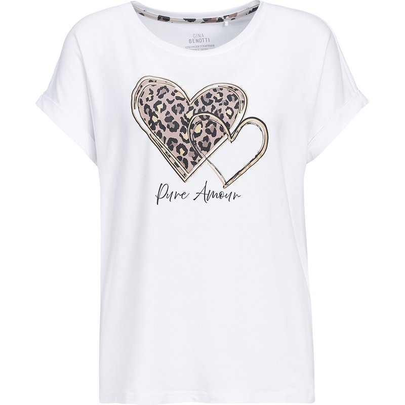 Damen T-Shirt aus Viskose-Mix