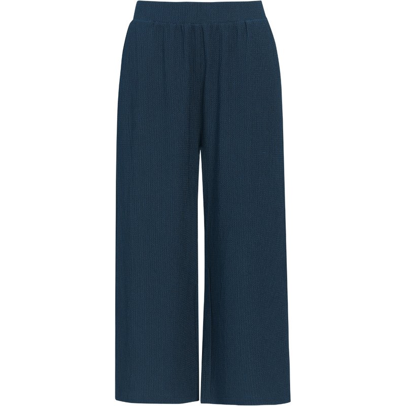 Damen Culotte mit strukturiertem Material