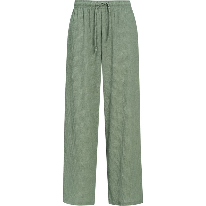 Damen Hose mit strukturiertem Material
