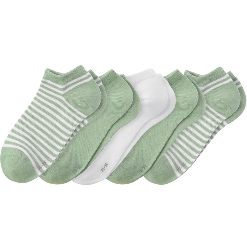 5 Paar Damen Sneaker-Socken im Set