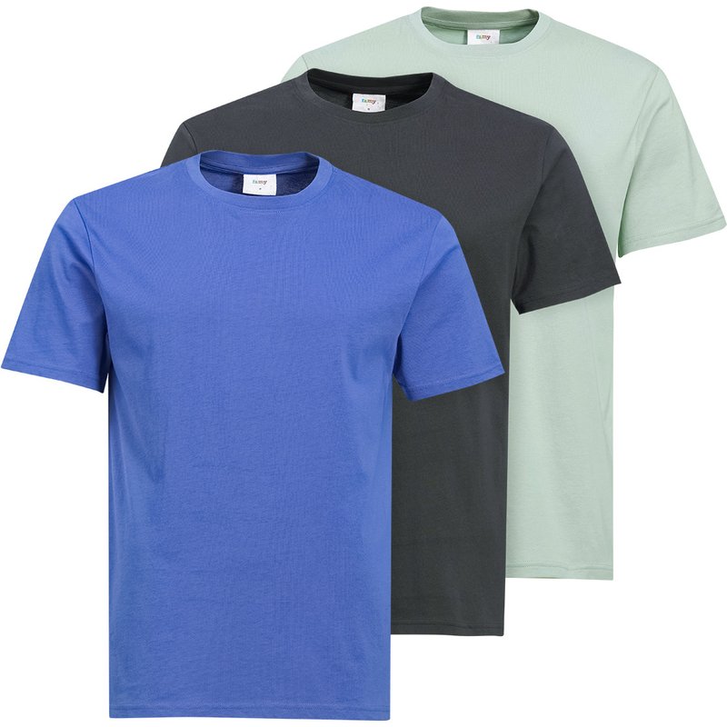 3 Herren T-Shirts im Basic-Look