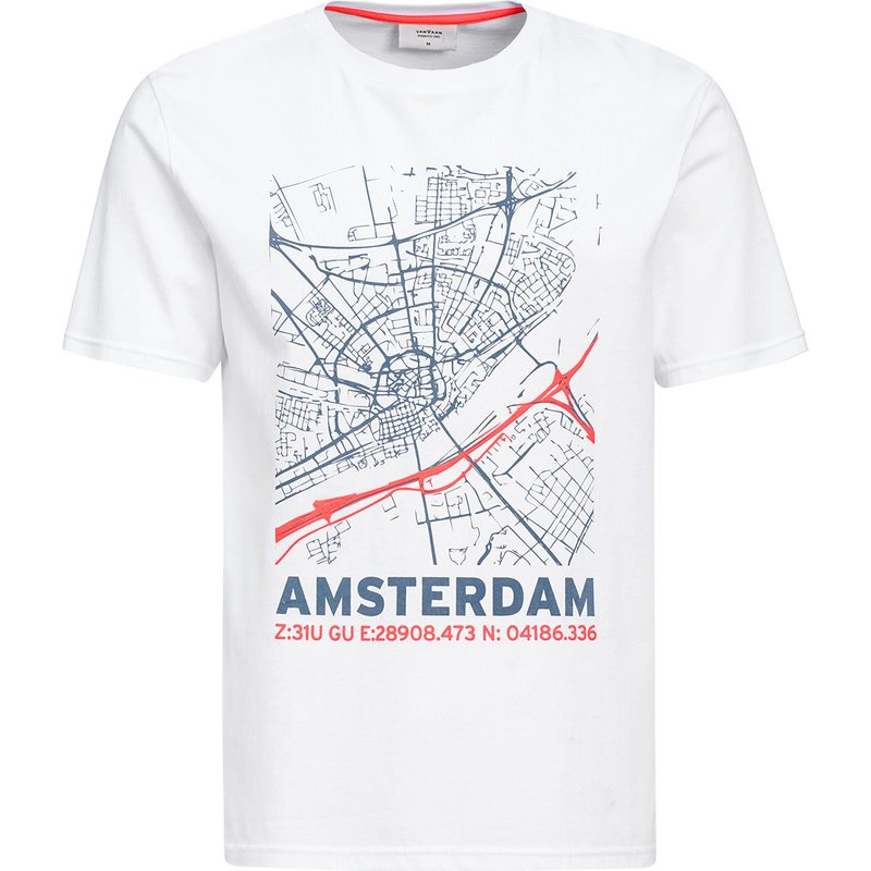 Herren T-Shirt mit Brust-Print