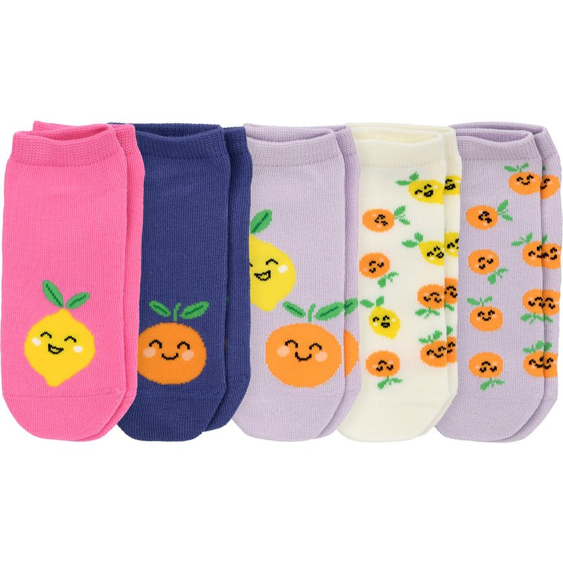 5 Mädchen Sneaker-Socken im Set