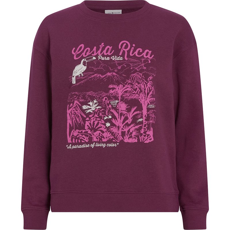 Damen Sweatshirt mit Print
