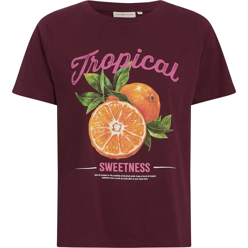 Damen T-Shirt mit großem Print