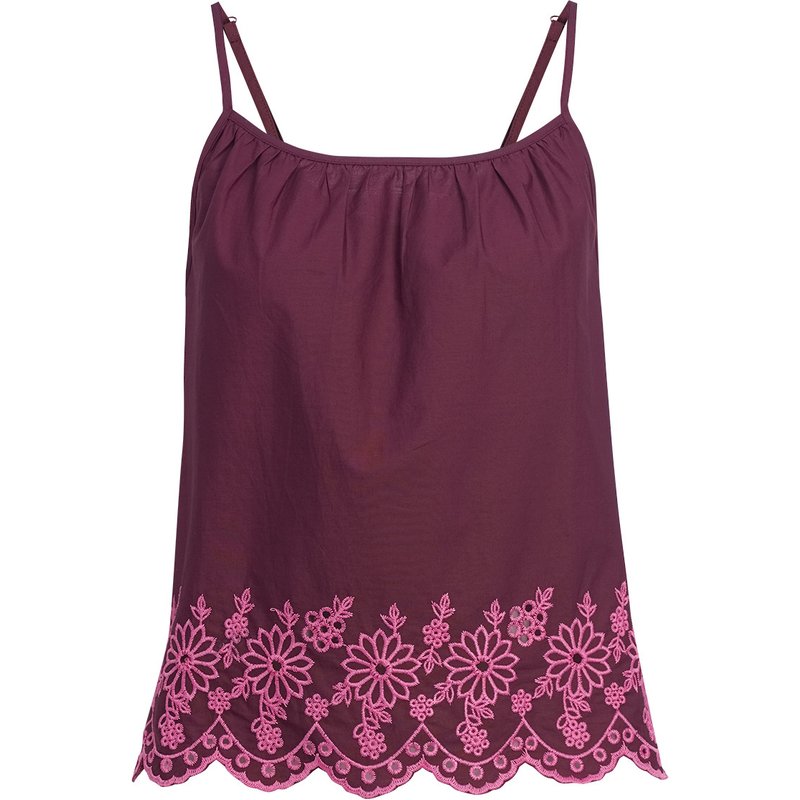 Damen Top mit Stickerei