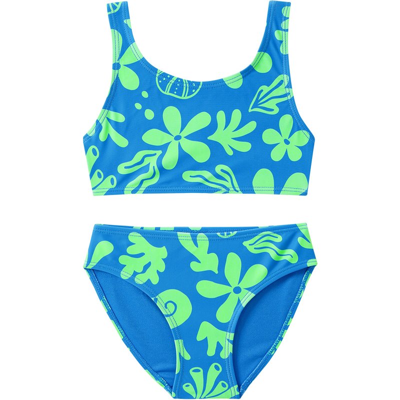 Mädchen Bikini mit Allover-Print