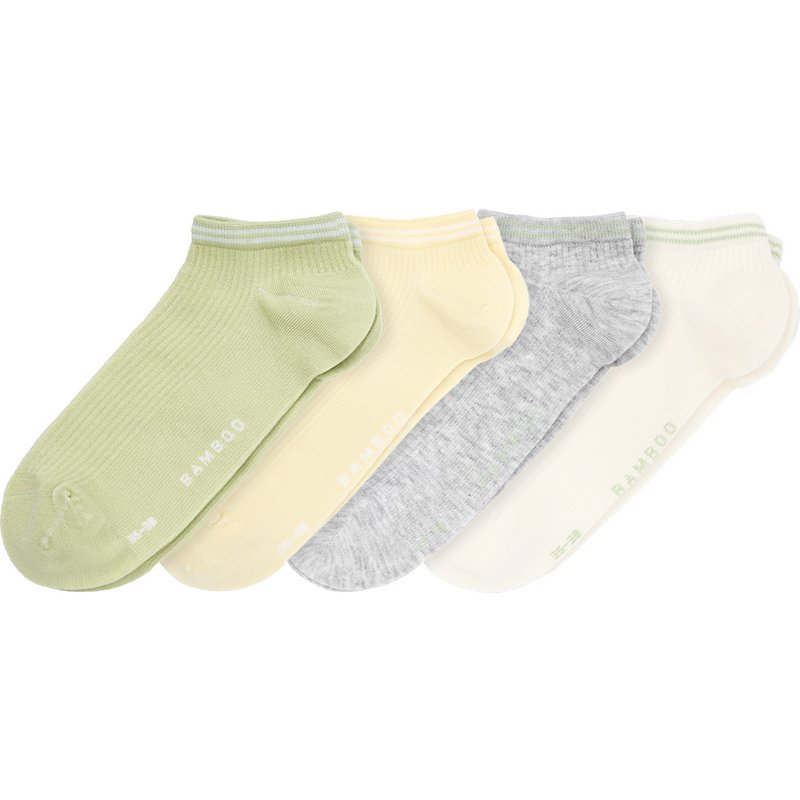 4 Paar Damen Sneaker-Socken im Set