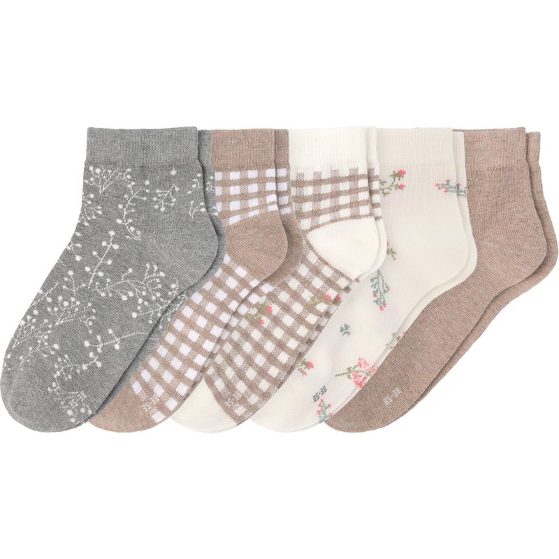 5 Paar Damen Sneaker-Socken im Set