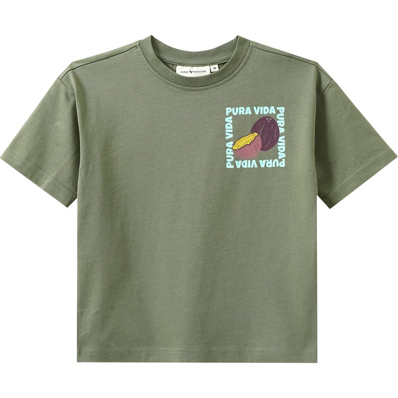 Jungen T-Shirt mit Brust-Print