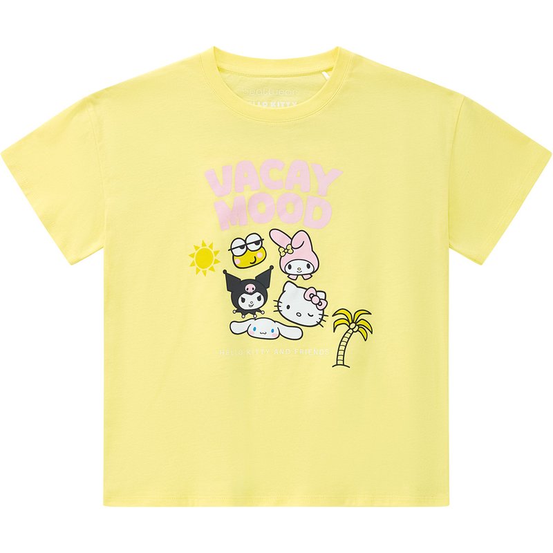 Hello Kitty T-Shirt mit Front-Print