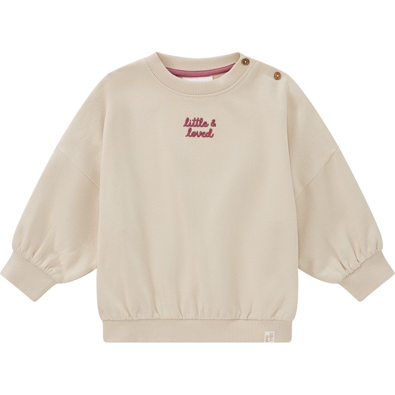 Baby Sweatshirt mit gesticktem Schriftzug