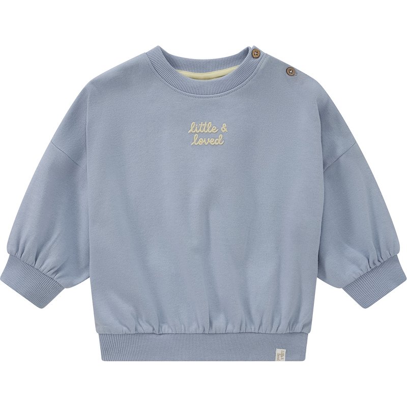 Baby Sweatshirt mit gesticktem Schriftzug