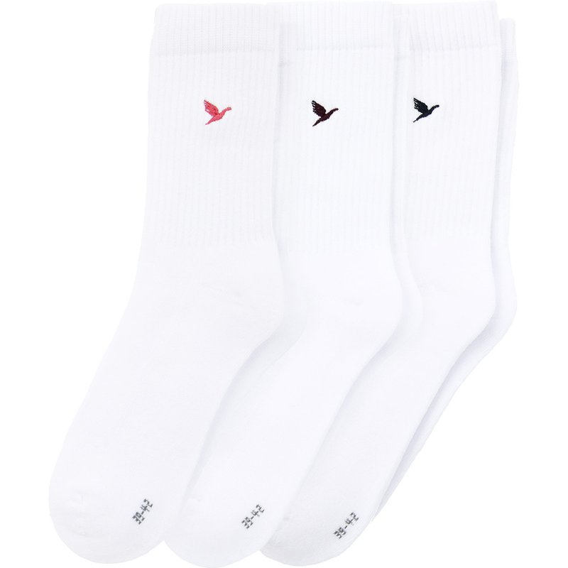 3 Paar Herren Sportsocken mit Stickerei