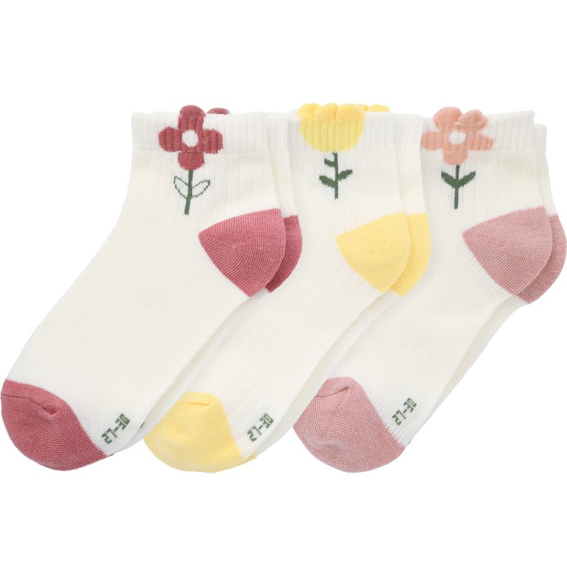 3 Paar Mädchen Kurzsocken im Set
