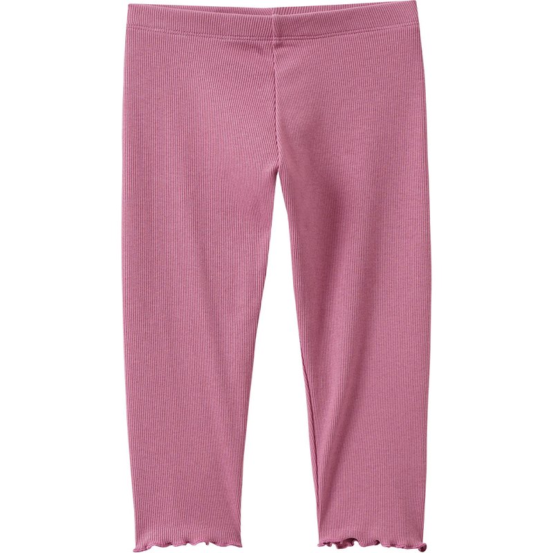 Mädchen Capri-Leggings mit Rippstruktur