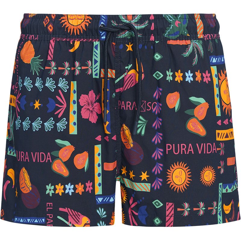Herren Badeshorts mit Allover-Print