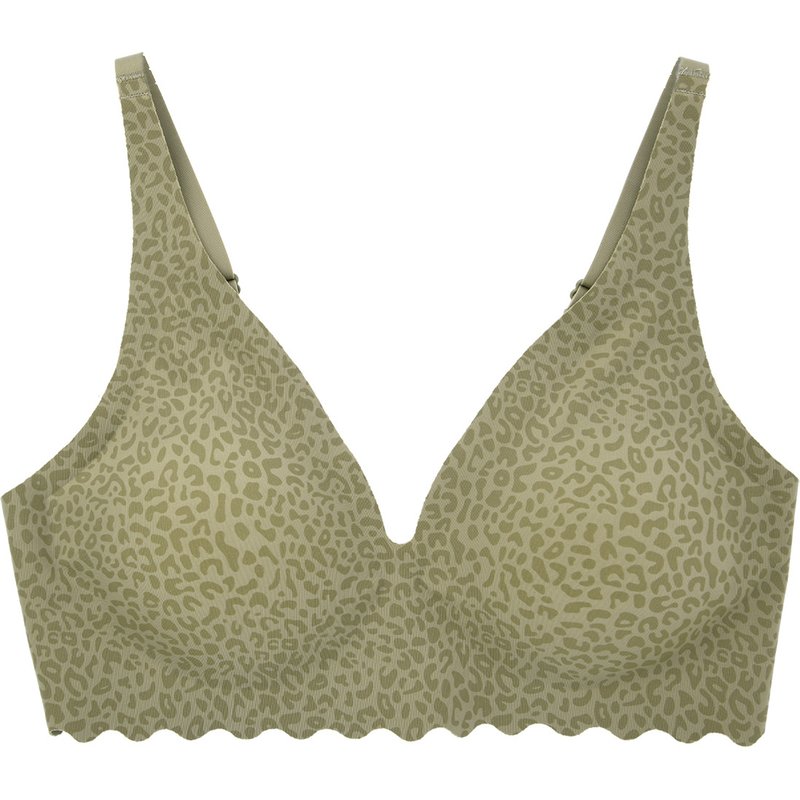 Damen Seamless-Bustier im Zebra-Look
