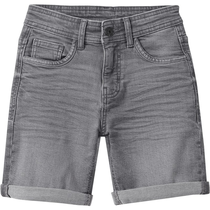Jungen Jeansshorts in Used-Waschung