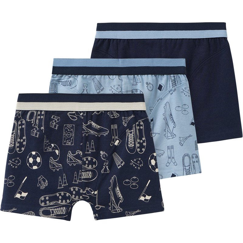 3 Jungen Boxer in verschiedenen Dessins