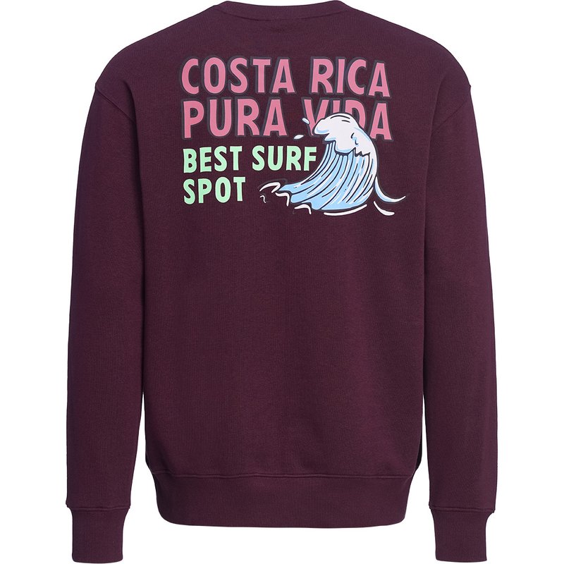 Herren Sweatshirt mit Rücken-Print