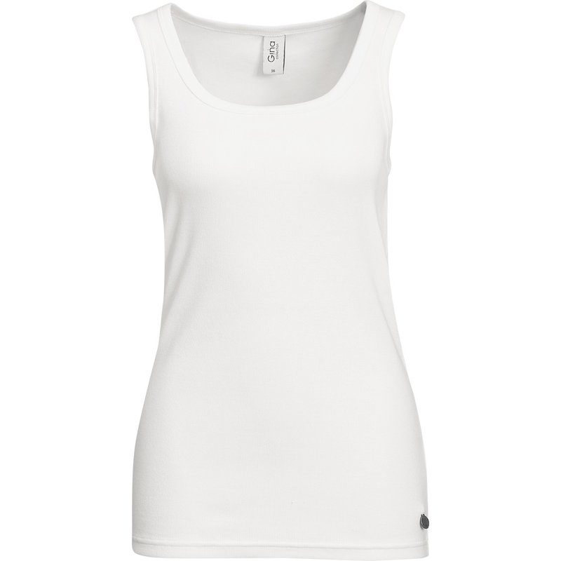 Damen Top aus Feinripp