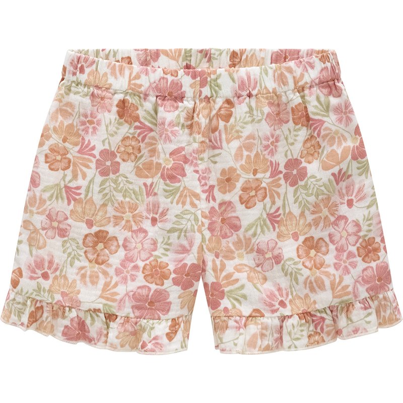 Mädchen Musselinshorts mit Rüschen
