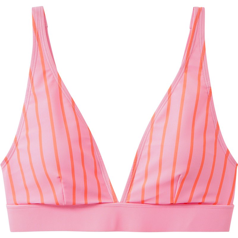 Damen Bikinioberteil mit Streifen