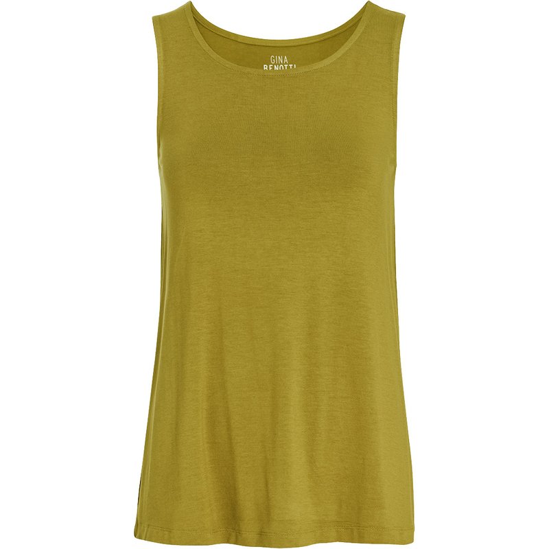 Damen Top in Unifarben