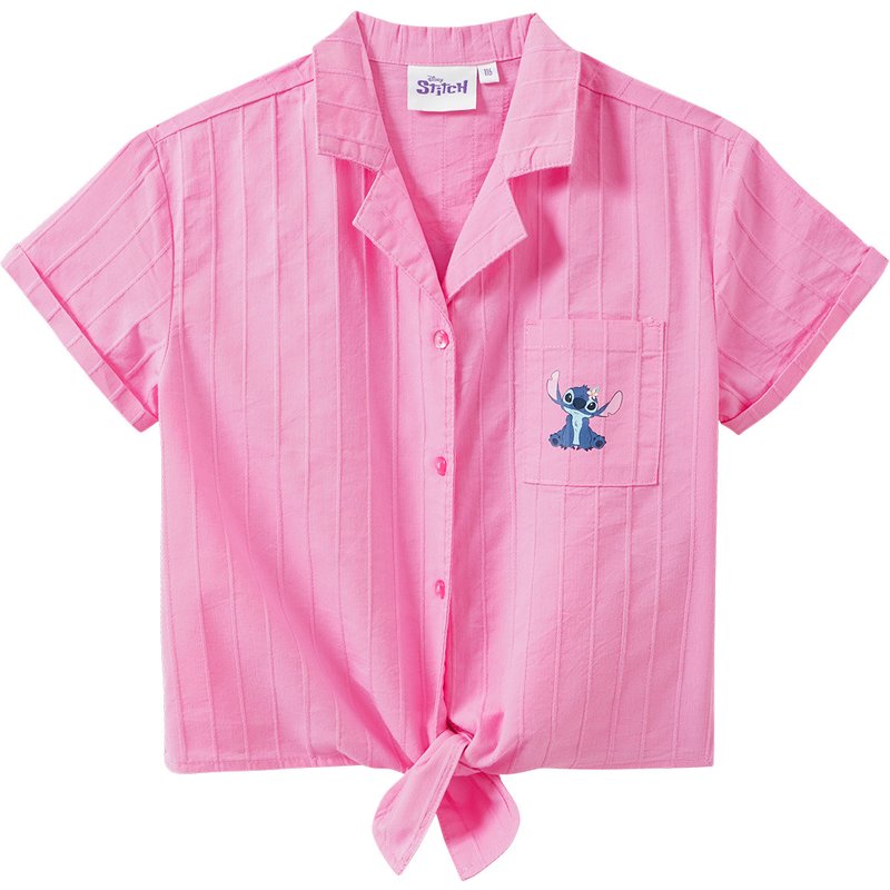 Disney Stitch Bluse mit Knoten-Detail