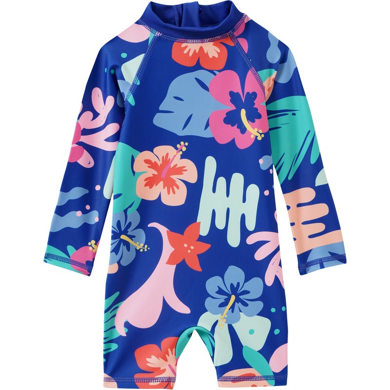 Baby Badeoverall im Tropical-Look