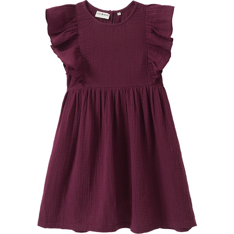 Mädchen Musselin-Kleid
