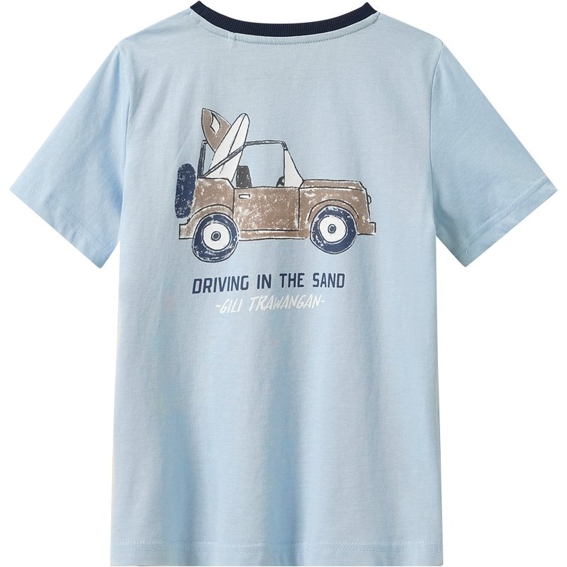 Jungen T-Shirt mit Rückenprint