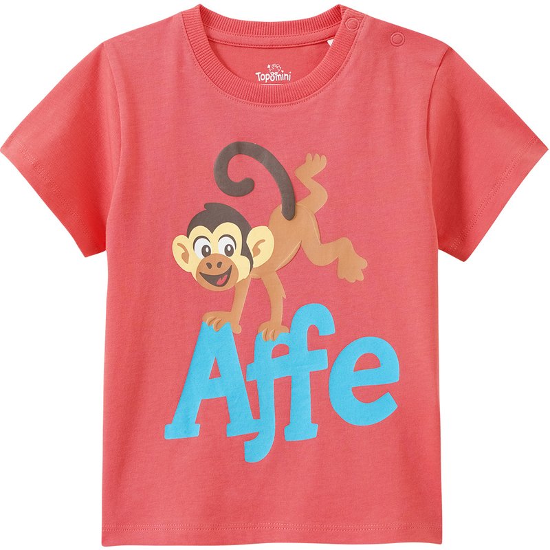 Baby T-Shirt mit Affen-Motiv