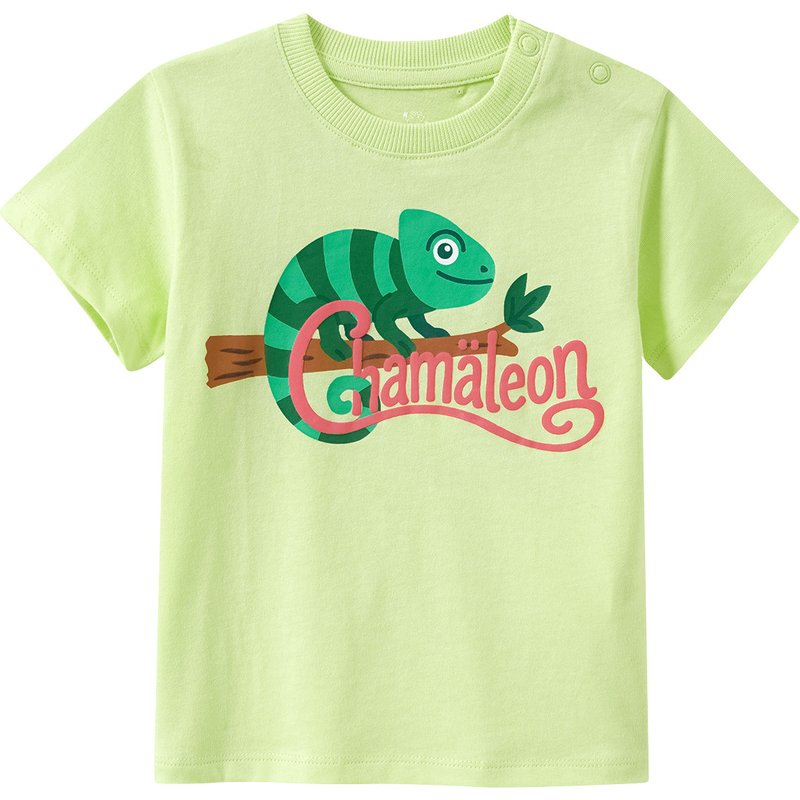 Baby T-Shirt mit Chamäleon-Motiv