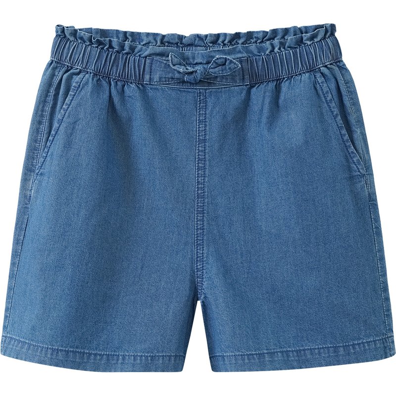 Mädchen Shorts aus leichtem Denim