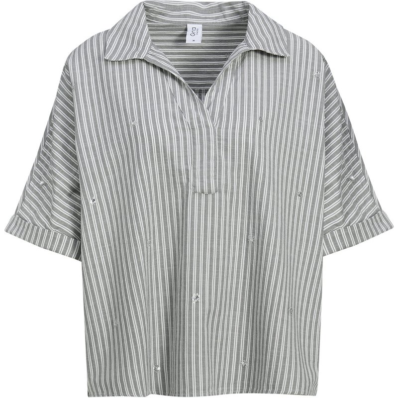 Damen Bluse mit Pailletten