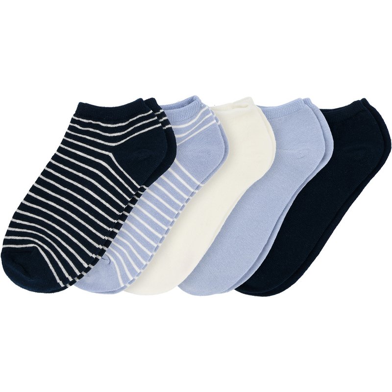 5 Paar Damen Sneaker-Socken im Set
