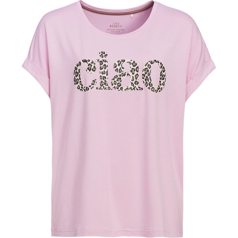 Damen T-Shirt mit überschnittenen Ärmeln