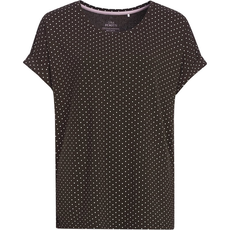 Damen T-Shirt mit überschnittenen Ärmeln