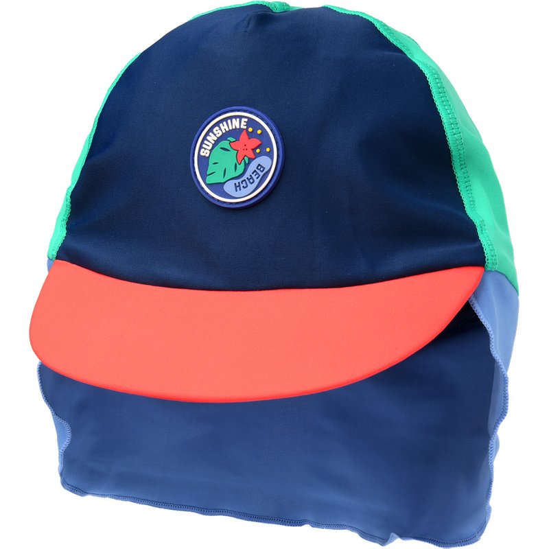 Jungen UV-Badekappe mit Colourblocking UPF60