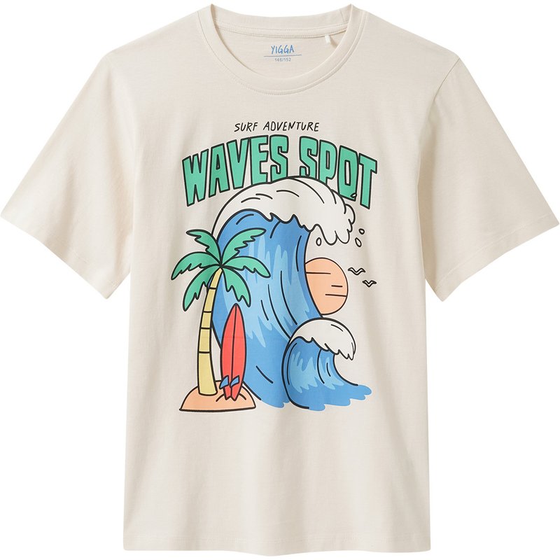 Jungen T-Shirt mit Sommer-Motiv
