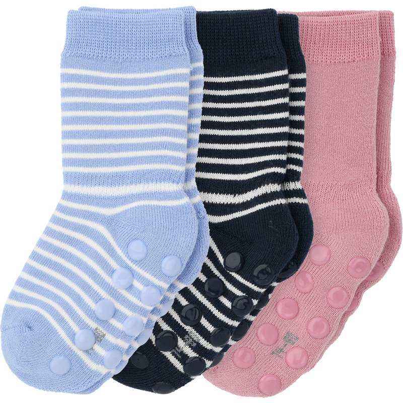 3 Paar Baby Stoppersocken im Set