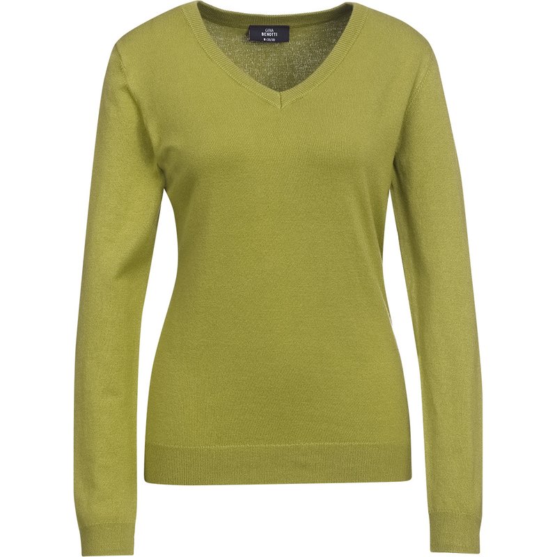Damen Feinstrickpullover V-Ausschnitt