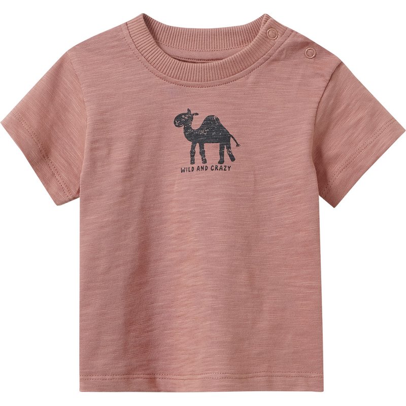 Newborn T-Shirt mit Kamel-Print