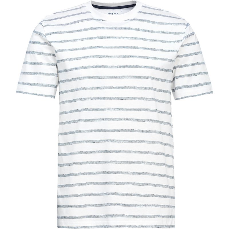Herren Schlafshirt im Streifen-Look