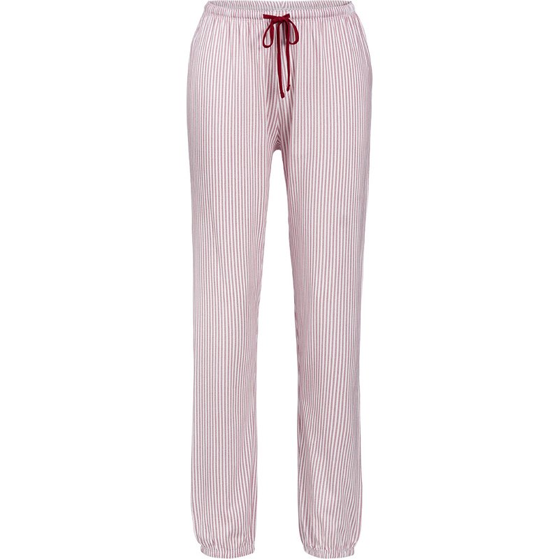 Damen Schlafhose gestreift