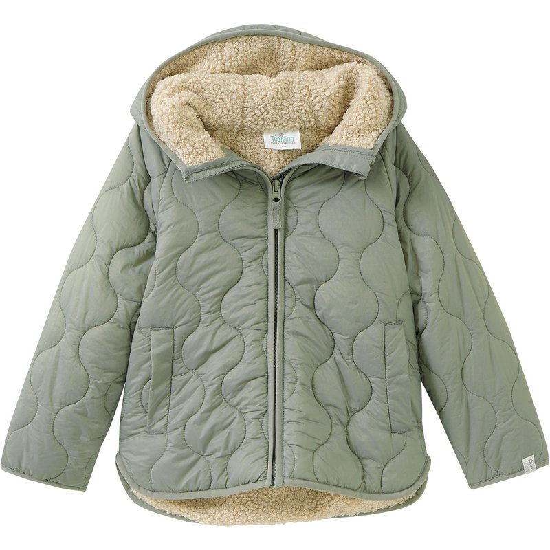 Kinder Steppjacke mit Teddyfutter