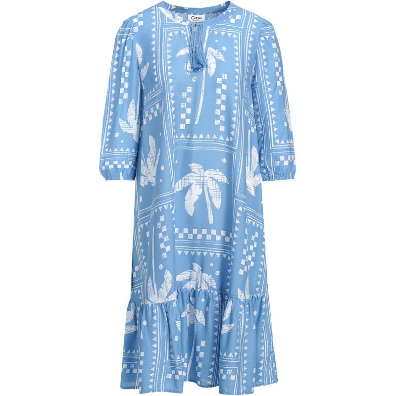 Damen Kleid mit Allover-Muster