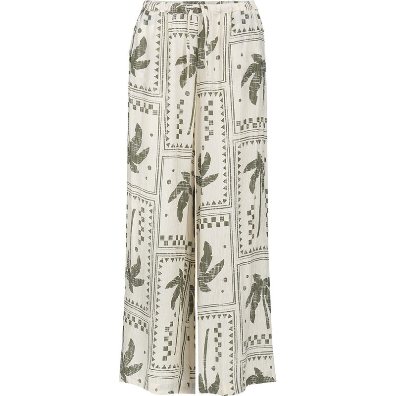 Damen Hose aus Viskose-Mix